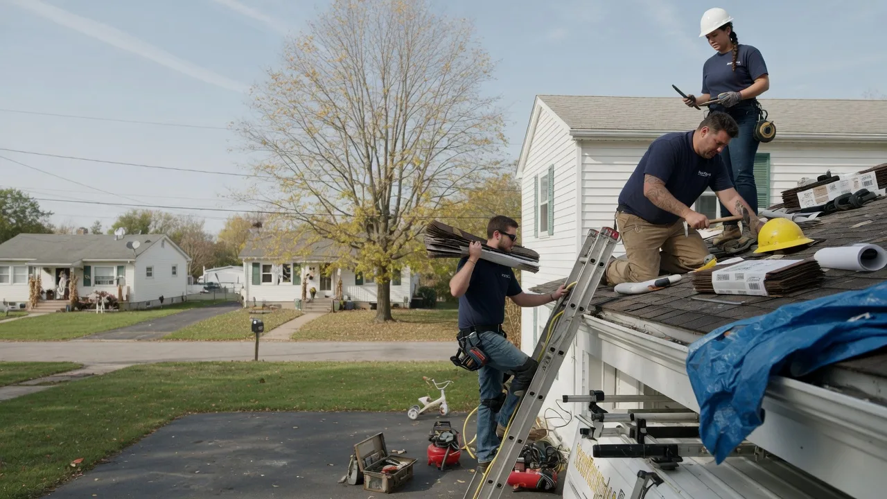 Local Roofing Contractors in Hingham, WI near me